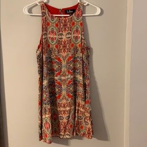 Paisley patterned dress